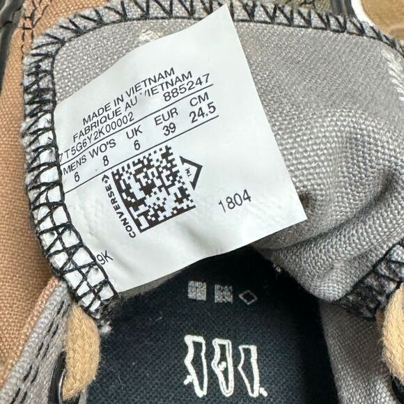 Converse CTAS Men Unisex Multicolored Low Top Sneakers Sz M6/W8 - Picture 11 of 13